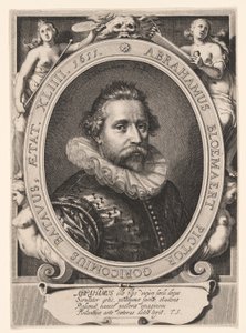 Retrato de Abraham Bloemaert de Willem van Swanenburgh