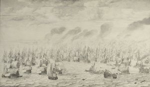 La batalla de Terheide
La batalla de Terheide, 10 de agosto de 1653: un episodio de la primera guerra anglo-holandesa (1652-54) de Willem van de Velde (I)