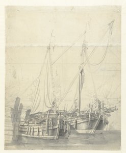 Dos barcazas de Willem van de Velde (I)