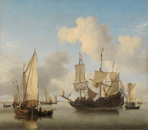Barcos anclados en la costa