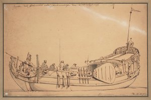 Yate del Almirantazgo del Mosa de Willem van de Velde the Younger