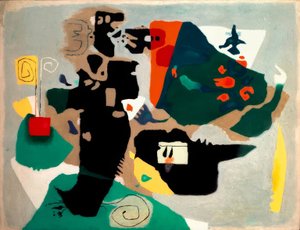 Estudio sobre Fausto de Willi Baumeister