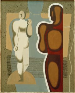 imagen figurativa de Willi Baumeister