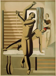 Saltadora de vela de Willi Baumeister