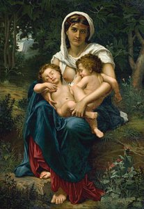 Caridad de William Adolphe (after) Bouguereau