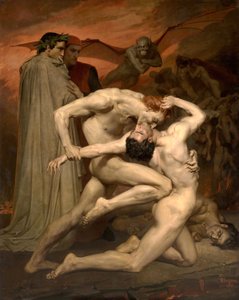 Dante y Virgilio de William-Adolphe Bouguereau