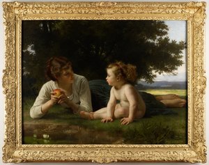 Tentación de William-Adolphe Bouguereau