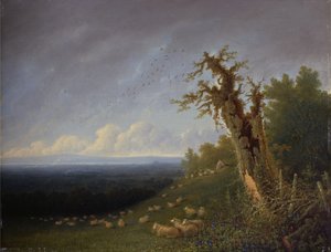 Pastor en una ladera de Joseph Mallord William Turner