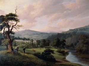 Abadía de Bolton desde el río Wharfe de Joseph Mallord William Turner