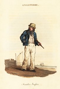 Marinero británico de la Armada de Lord Nelson de William (after) Alexander