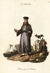 Sacerdote ortodoxo griego de Kotor, Montenegro de William (after) Alexander