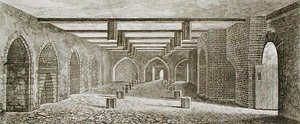 Cámara de la Pólvora debajo del Palacio de Westminster de William (after) Capon