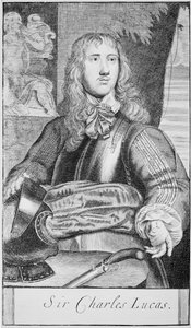 Sir Charles Lucas, c.1645 de William (after) Dobson