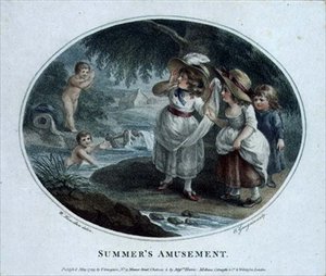 Diversión de Verano, grabado y pub. por Thomas Gaugain (1748-1812)