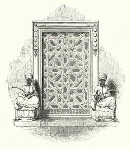 Los dos eunucos en la Puerta de 