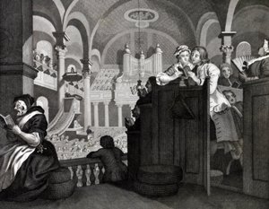 El domingo libre de Goodchild de William (after) Hogarth