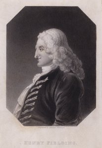 Henry Fielding, novelista y dramaturgo inglés de William (after) Hogarth