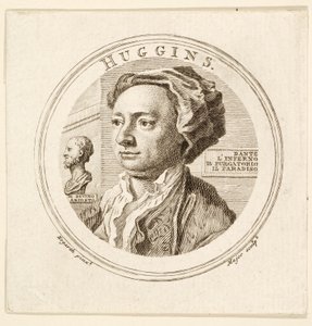 Retrato de William Huggins, pub. 1760 de William (after) Hogarth