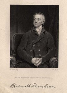 William Wentworth Fitzwilliam, 2º Conde Fitzwilliam (1748-1833), grabado por R. Hicks de William (after) Owen