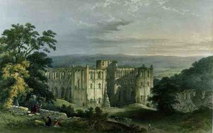 Abadía de Rievaulx en el Valle del Rye, de 