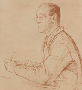 Albert Rutherston (lito) de William (after) Rothenstein