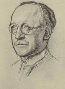 Sir Edwin Lutyens, RA (lito) de William (after) Rothenstein