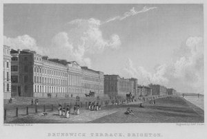 Brunswick Terrace, Brighton (grabado)