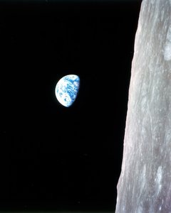Salida de la Tierra - Apolo 8, 24 de diciembre de 1968 de William A Anders