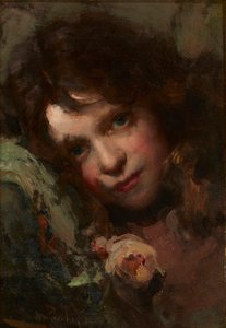 Estudio de una cabeza de William A. Pratt