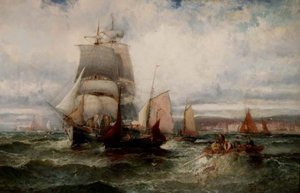 Frente a la costa sur de William A. Thornley or Thornbery