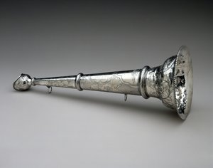 Trompeta de bombero, c. 1857 de William Adams