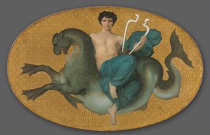 Arion en un caballo de mar de William Adolphe Bouguereau