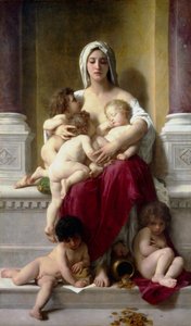 Caridad de William Adolphe Bouguereau