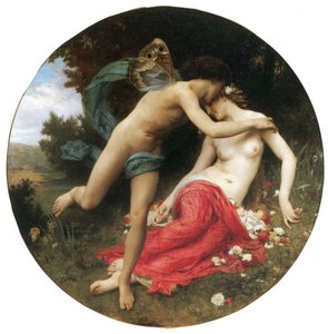 Flora y Céfiro de William Adolphe Bouguereau