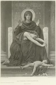 La Virgen Consoladora de William Adolphe Bouguereau