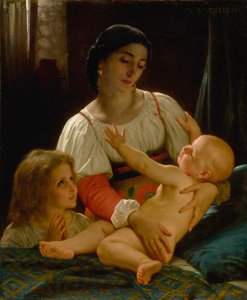Le Réveil (Reducción) de William Adolphe Bouguereau
