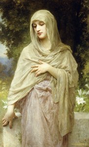 Meditación, 1902 de William Adolphe Bouguereau