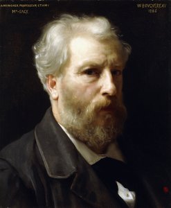 Autorretrato, 1886 de William Adolphe Bouguereau