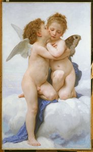 El primer beso de William Adolphe Bouguereau