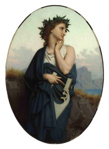 La Musa (Philomèle) de William Adolphe Bouguereau