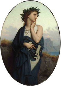 La musa Filomela de William Adolphe Bouguereau