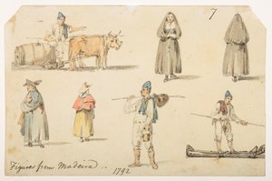 Figuras de 7’ de Madiera. 1792.