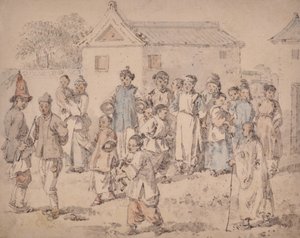 Grupo de chinos de William Alexander