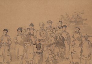 Grupo de chinos de William Alexander