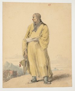 WD 961 f.53, Retrato de un Lama, o Bonze de William Alexander
