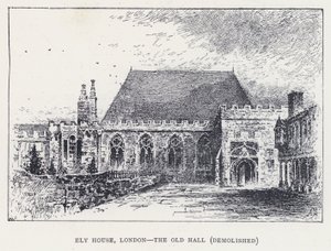 Casa Ely, Londres, El Viejo Salón, demolido