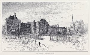 Palacio de Ely, La fachada principal