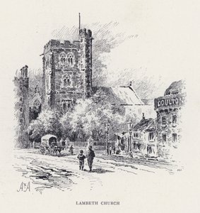 Iglesia de Lambeth (grabado)