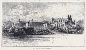 El Castillo, Bishop Auckland (grabado)
