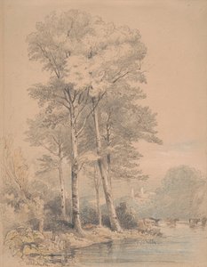 Castillo de Llandovery, Gales del Sur de William Alfred Delamotte